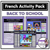 French Back to School Bundle - Listening, Speaking, Readin