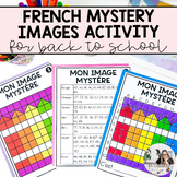 French Back to School Colour by Code Mystery Images | Colo