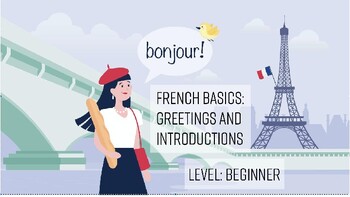 Preview of French Basics - Greetings & Introductions