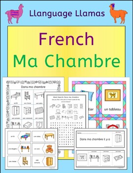French Bedroom Vocabulary Ma Chambre