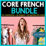 French Beginner Curriculum Bundle - Middle School FSL - Un