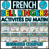 French Bell Work - Morning Work - French Bell Ringers - Ac