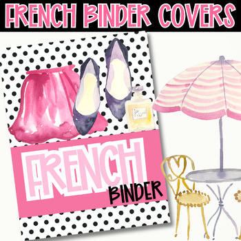 Preview of French Binder Covers
