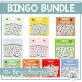 French Bingo Bundle - French Vocabulary Games