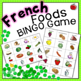 French  Bingo Game - Foods