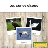 French - Birds - Les cartes oiseau