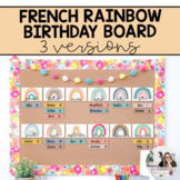 French Birthday Bulletin Board | Boho Rainbow Classroom De