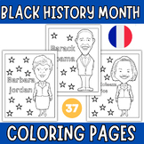 French Black History Month Coloring Pages - February Color