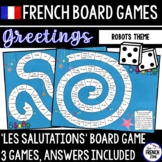 FRENCH Board Game: Greetings Jeu de Societe Les Salutations