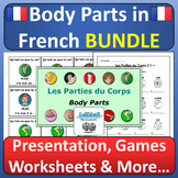 French Body Parts Les Parties du Corps Unit Activities in 