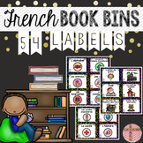 French Book Bins Labels for Classroom Library - 54 ÉTIQUET