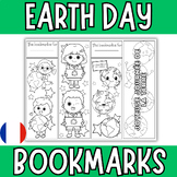 French Bookmarks for Earth Day to Color , Journée de la Te