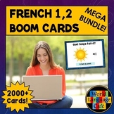 FRENCH BOOM CARDS MEGA BUNDLE ⭐ French 1 2 Boom Cards ⭐ Fr