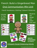 French: Build your own Gingerbread Man Mini Unit