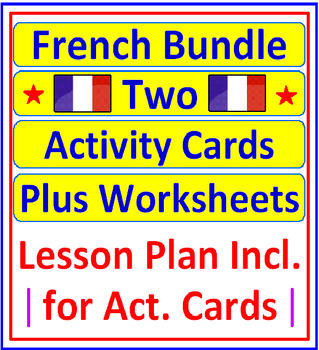 Preview of French Bundle Two (3 Resources)
