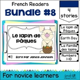 French Bundled Set 8 - Printable Readers & Boom Cards with