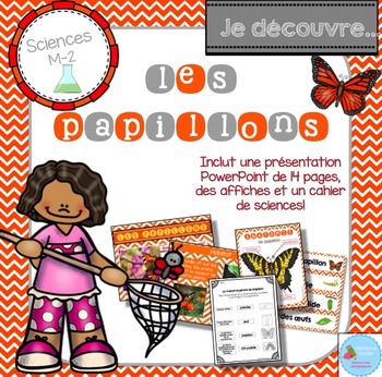 Preview of French Butterflies science unit/ Les papillons {sciences}