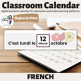 French Calendar with Names