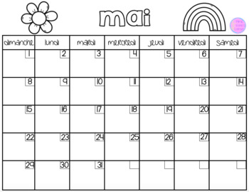 Preview of French Calendars 2021-2022 - Calendriers sept - juin en francais