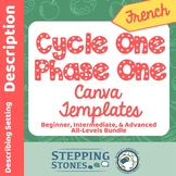 French Canva Template Links for Cycle One Phase One Steppi