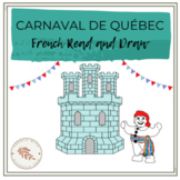 French Carnaval de Québec Read and Draw