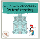 French Carnaval de Québec Picture Vocabulary