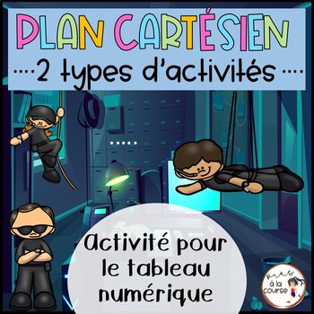 Preview of French Cartesian Plane | Plan cartésien