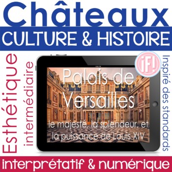 Preview of French Castles Reading Comprehension Short Descriptions Pics Châteaux de France