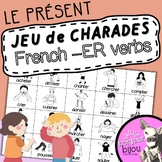 French Charade Action Verbs with pictures / Jeu de charade