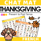 French Chat Mat - L'Action de Grâce - Thanksgiving Chat Ma