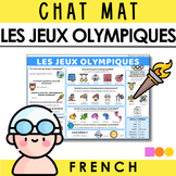 French Chat Mat - Olympics 2024 - Jeux Olympiques Paris 20