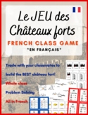French "Château Fort" Speaking Game (whole class) - "Le je