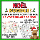 French Christmas Activities Game Bundle    Les activités d