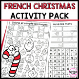 French Christmas Activity Pack | Noël J'ai Fini Printables