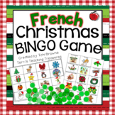 French Christmas Bingo - Bingo de Noel