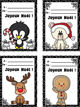 Free French Christmas Cards Gratuit Cartes De Noel By Caroline Joannette