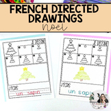 French Christmas Directed Drawing Activities | Dessins dir