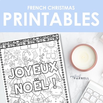 Preview of French Christmas - Noël Printables & Activity Booklet