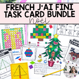 French Christmas Task Card Bundle for Early Finishers | J'