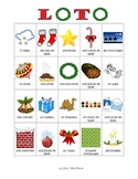 French Christmas Vocabulary Bingo / Loto de Noel