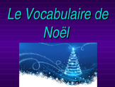 French Christmas Vocabulary PowerPoint