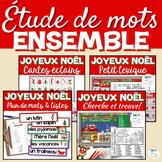 French Christmas Vocabulary & activities | Étude de mots Noël