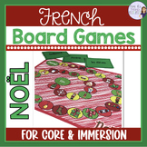 French Christmas vocabulary board game JEU DE SOCIÉTÉ NOËL