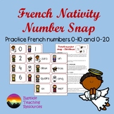 French Christmas number matching game