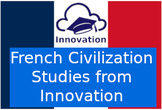 French Civilization, Units for 1/2 Year, print and remote