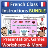 French Classroom Commands Instructions Orders Imperative L