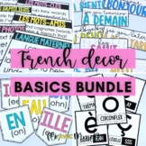 French Classroom Decor Bundle - French Back to School Post