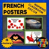 French Classroom Decor Inspirational Signs Posters French 