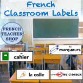 French Classroom Labels