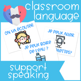 French Classroom Language & Instructions Posters - Interac